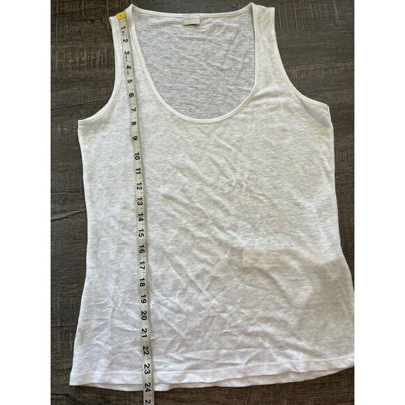 Poetry Women's 100% Linen White Sleeveless Vest Top, Size UK 10/US 6 (S) NWT - Picture 5 of 6